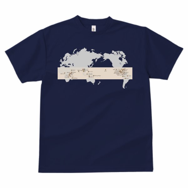画像1: TAKEUCHI COFFEE Tシャツ（ネイビー） (1)