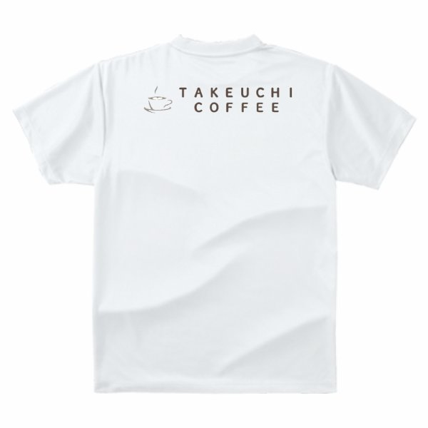 画像2: TAKEUCHI COFFEE Tシャツ（ホワイト） (2)